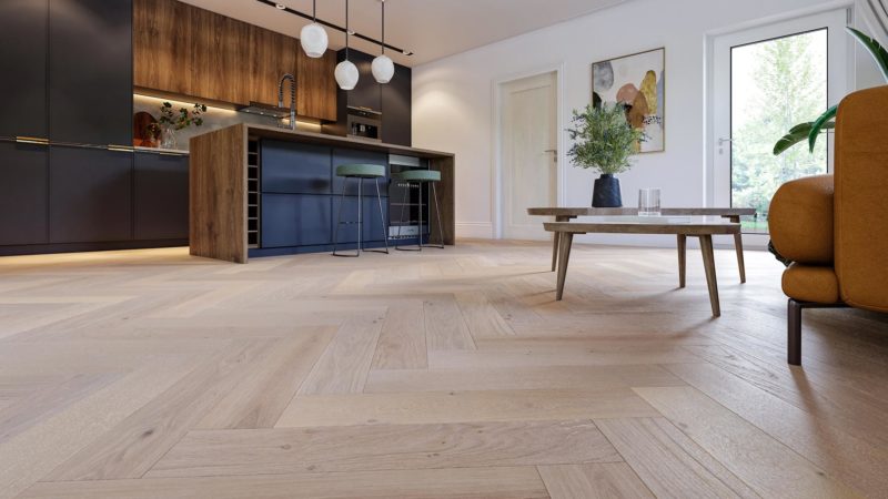 Herringbone 120mm Shrewsbury Oak