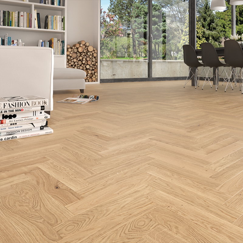 Herringbone 90mm Langley Oak